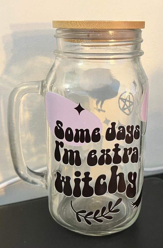 24oz Extra Witchy Glass