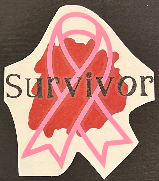 Breast Cancer Survivor Decal