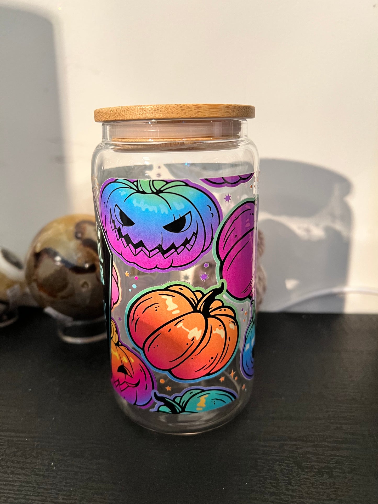 16oz Spooky B*tch Glass