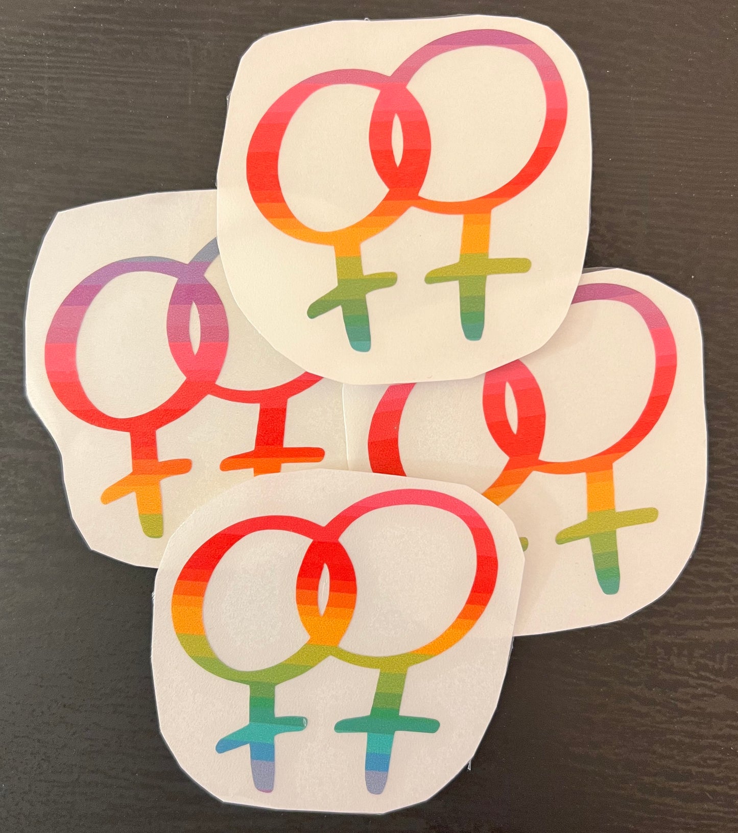 WLW Rainbow Decal